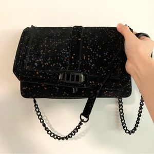 Rebecca Minkoff Crossbody Bag, Shoulder Bag, Black, Detachable Strap